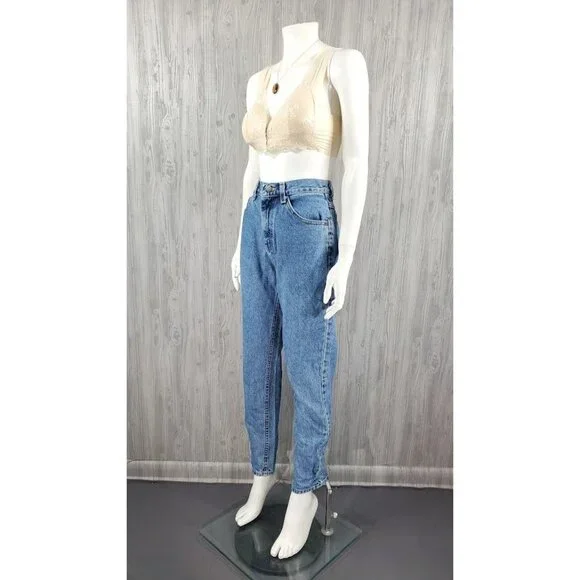 Vintage 90s Riders Jeans Mom Jean Tapered  High Waist Relaxed Coastal Cowgirl - Picture 2 of 10